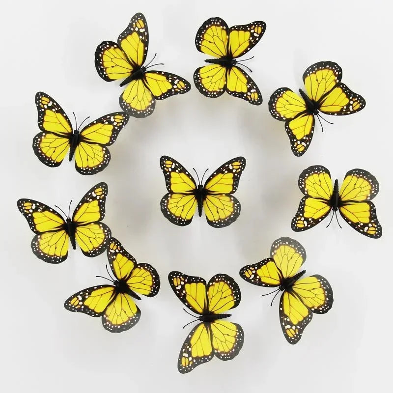Papillons Décoratifs 3D