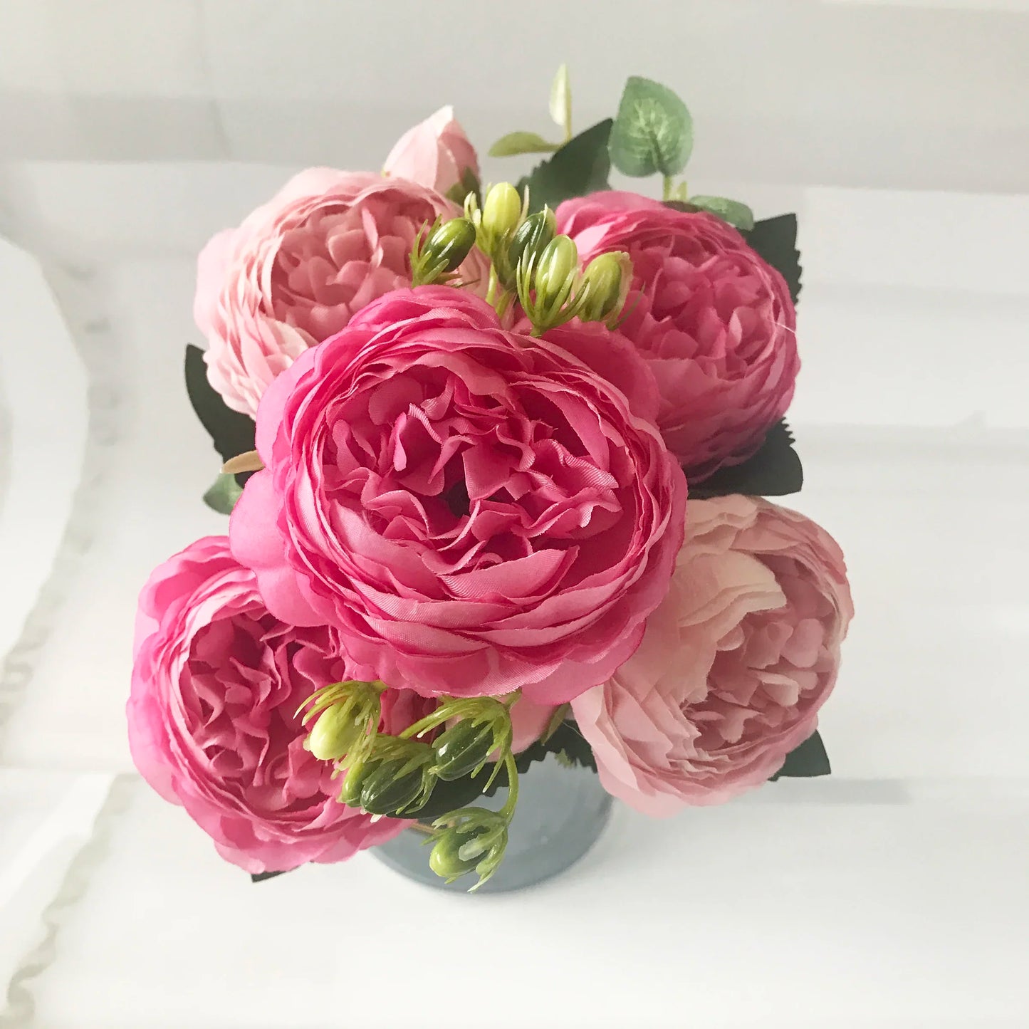 Bouquet Pivoines Artificielles