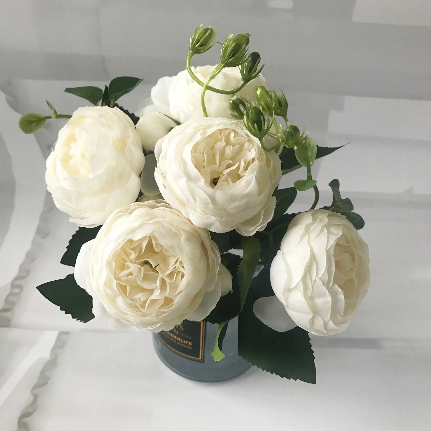 Bouquet Pivoines Artificielles