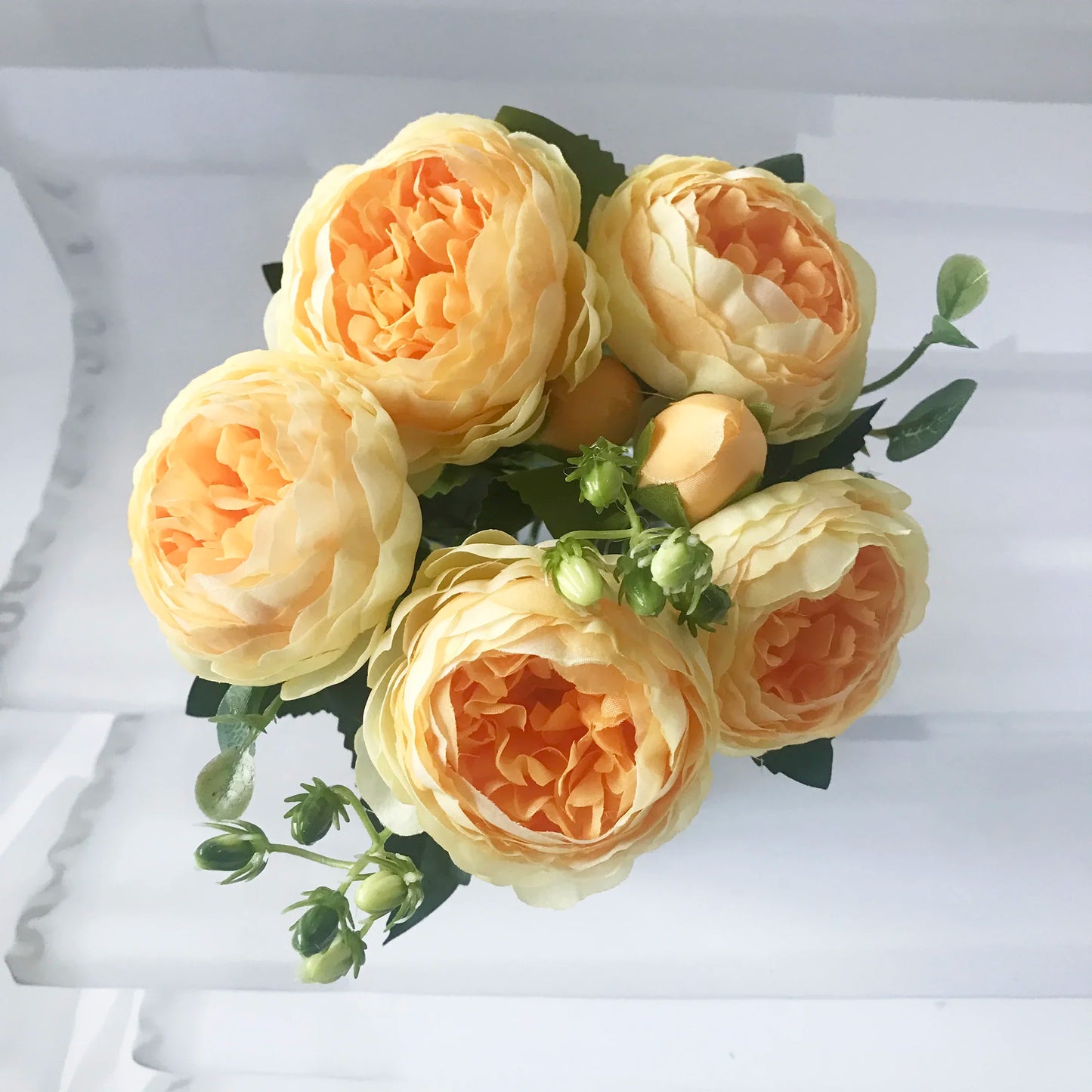 Bouquet Pivoines Artificielles