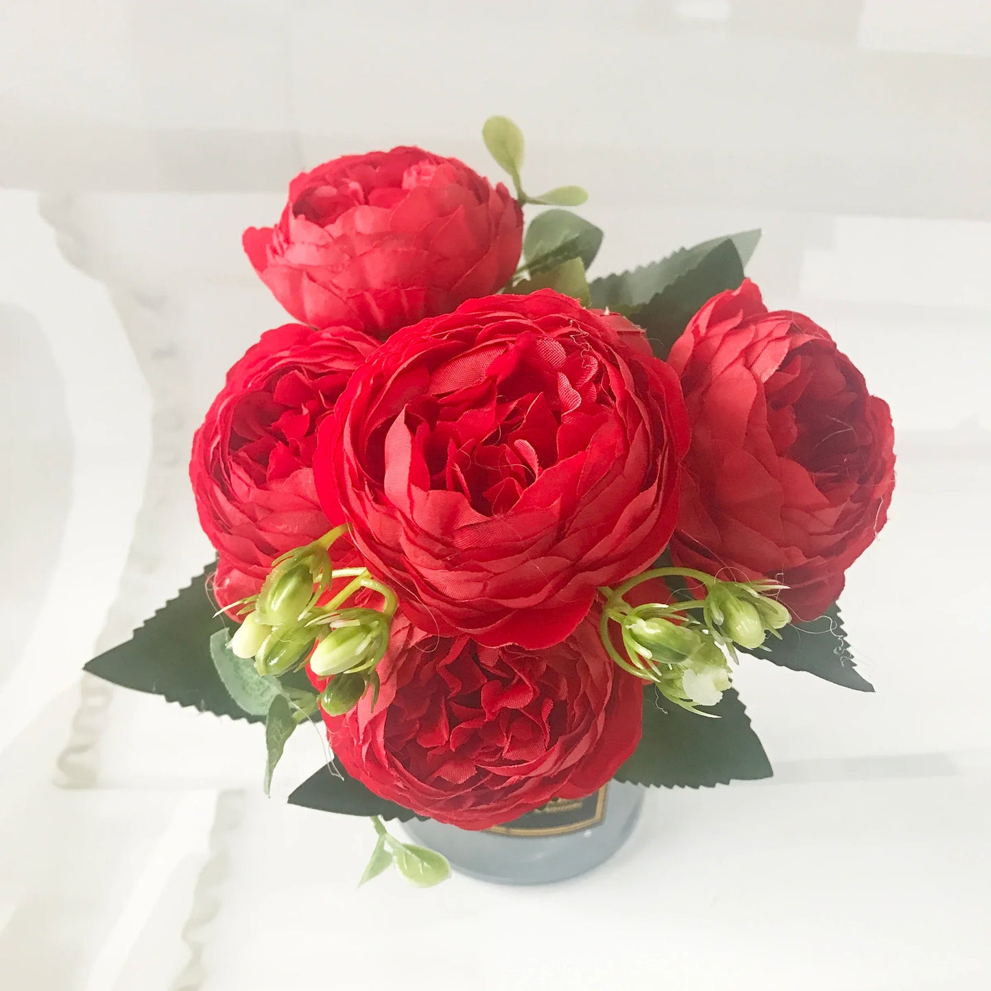 Bouquet Pivoines Artificielles