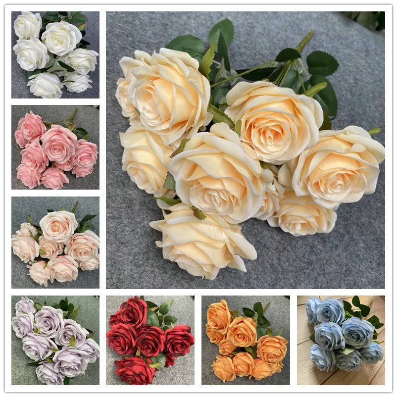 Bouquet Roses Artificielles
