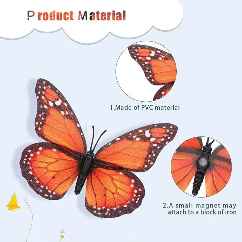 Papillons Décoratifs 3D