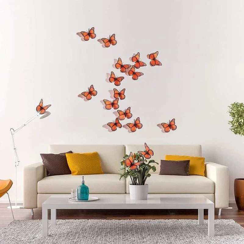 Papillons Décoratifs 3D