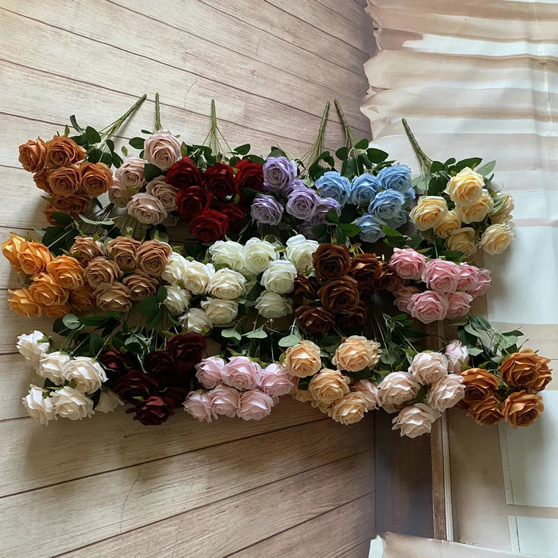 Bouquet Roses Artificielles