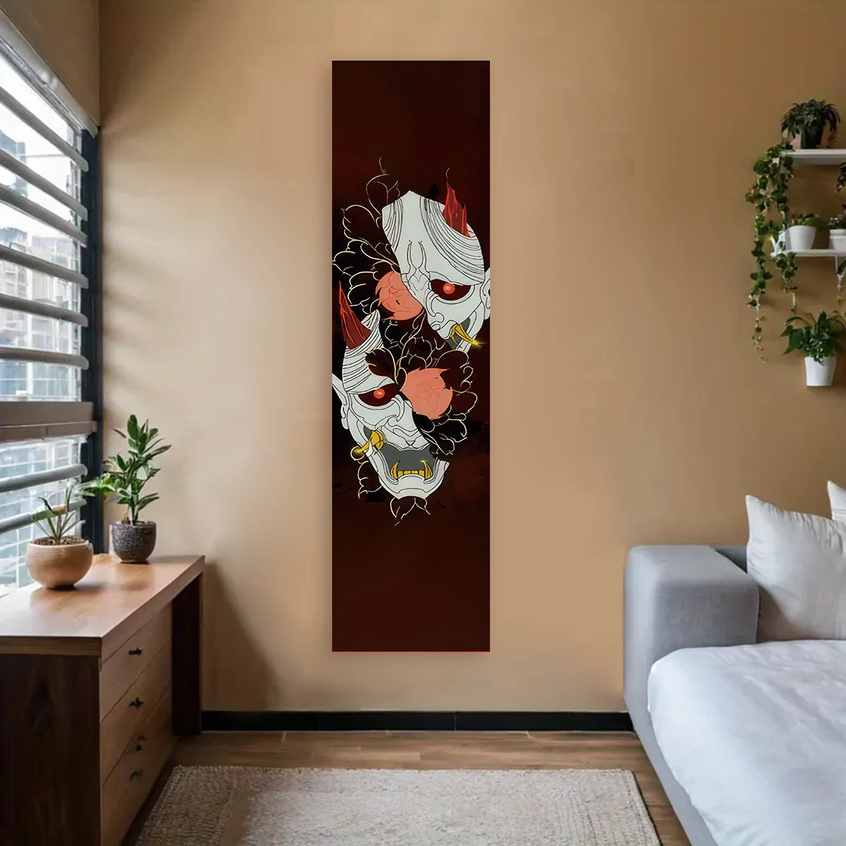 Tapisserie Vagues Japonaises