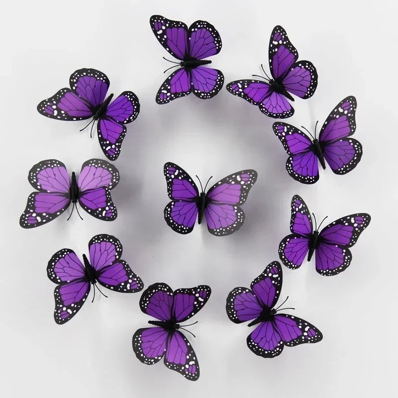 Papillons Décoratifs 3D