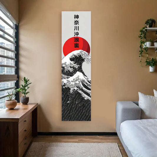 Tapisserie Vagues Japonaises