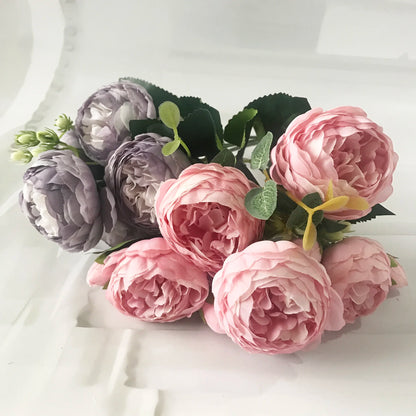 Bouquet Pivoines Artificielles