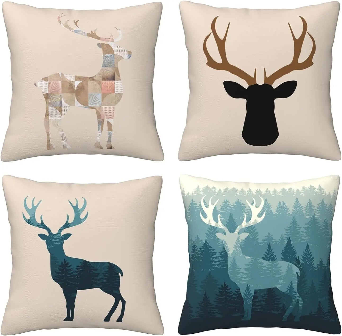 Housse Coussin Cerf
